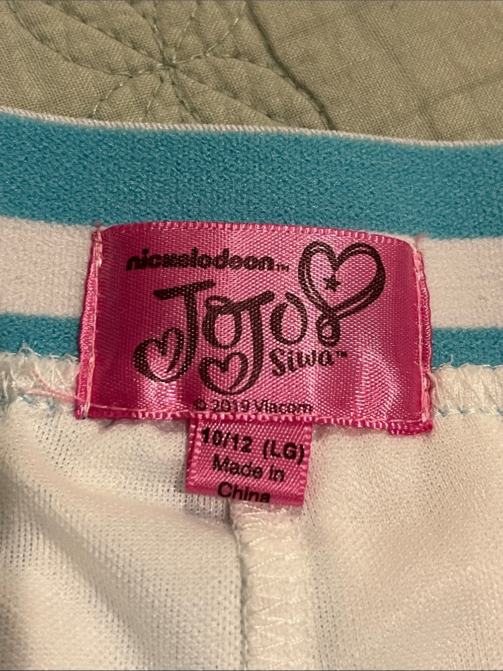 JoJo Siwa Pink, White & Blue Colorblock Pleated Skirt - Picture 8 of 11